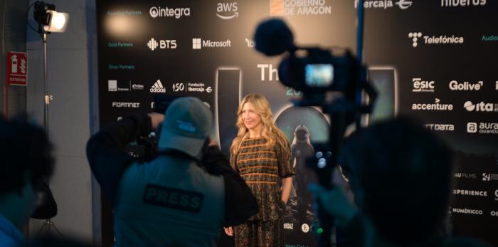 La vicepresidenta en funciones, Mar Vaquero, ha presentado The Wave en Madrid