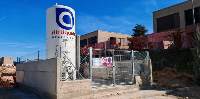 Imágenes de esta semana de las obras que se están desarrollando en el Hospital Ernest Lluch de Calatayud