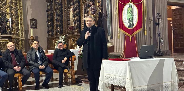 Hoy se ha presentado el resultado de los trabajos de restauración del retablo de Santa Orosia en Illueca.