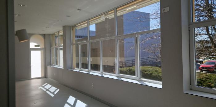 Nuevo Hospital de Día de Oncohematología del Hospital Royo Villanova tras la finalización de las obras de reforma integral.