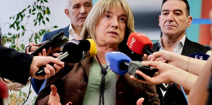 Rueda de prensa de la consejera de Educación, Cultura y Deporte en funciones, Tomasa Hernández.