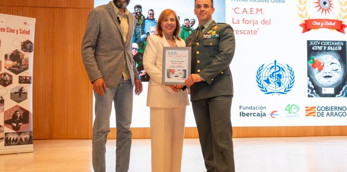 Premios profesionales del XXIV Certamen Cine y Salud.