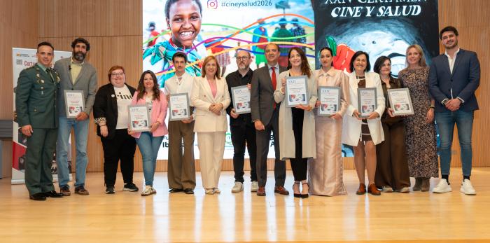 Premios profesionales del XXIV Certamen Cine y Salud.