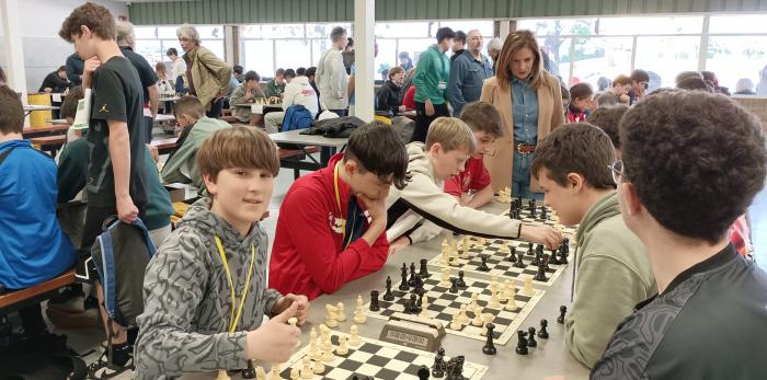 La directora general de Política Educativa, Ana Moracho, ha asistido al encuentro de ajedrez.