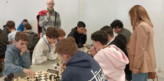 La directora general de Política Educativa, Ana Moracho, ha asistido al encuentro de ajedrez.