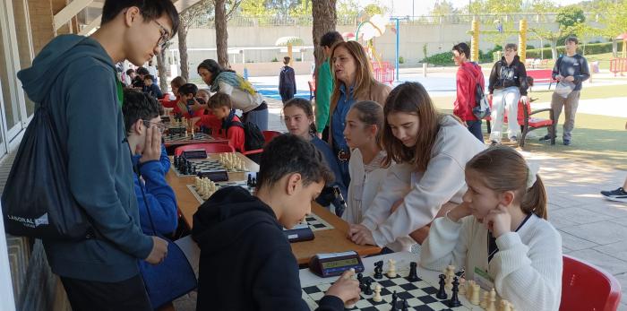 La directora general de Política Educativa, Ana Moracho, ha asistido al encuentro de ajedrez.