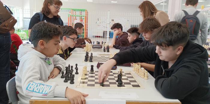 La directora general de Política Educativa, Ana Moracho, ha asistido al encuentro de ajedrez.