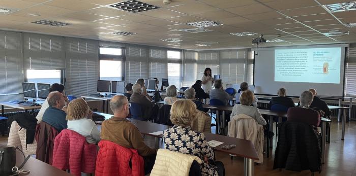 La Escuela de Pacientes Ostomizados ofrece formación y apoyo a personas portadoras de un estoma en el Hospital Universitario Obispo Polanco de Teruel.