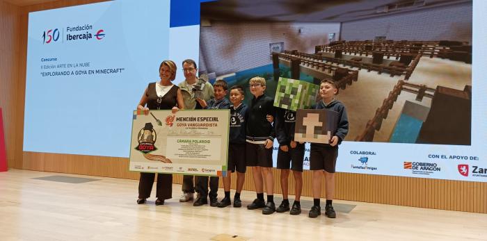 Final del concurso 'Arte en la Nube: Explorando Goya en Minecraft'