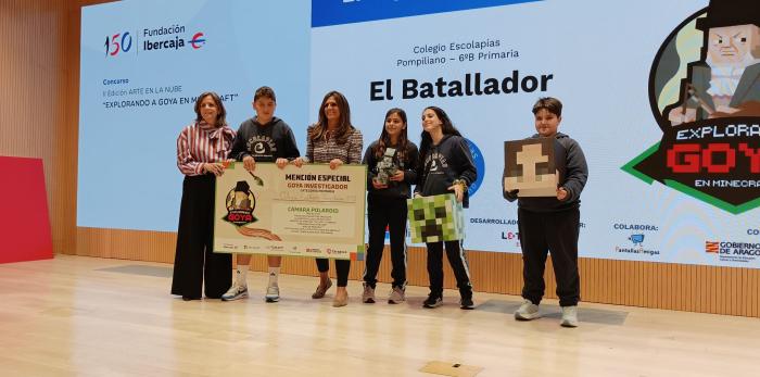 Final del concurso 'Arte en la Nube: Explorando Goya en Minecraft'