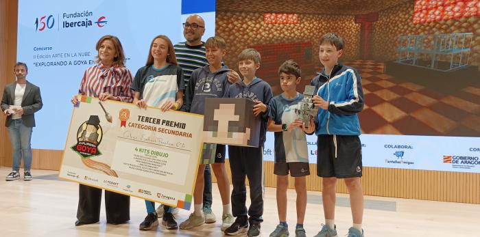 Final del concurso 'Arte en la Nube: Explorando Goya en Minecraft'