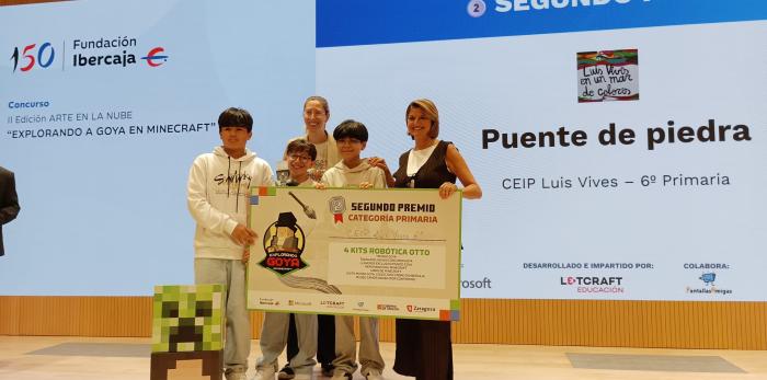 Final del concurso 'Arte en la Nube: Explorando Goya en Minecraft'