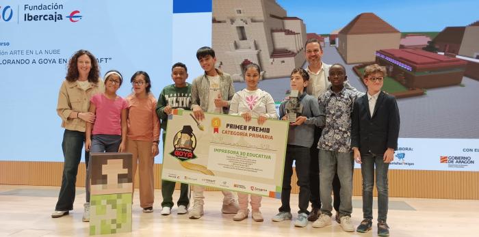 Final del concurso 'Arte en la Nube: Explorando Goya en Minecraft'
