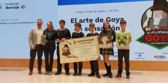 Final del concurso 'Arte en la Nube: Explorando Goya en Minecraft'
