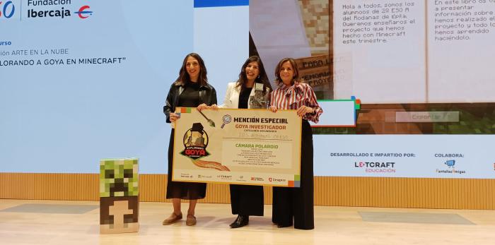 Final del concurso 'Arte en la Nube: Explorando Goya en Minecraft'