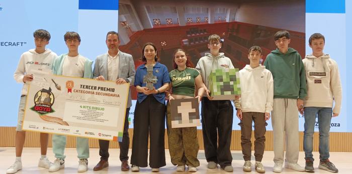 Final del concurso 'Arte en la Nube: Explorando Goya en Minecraft'