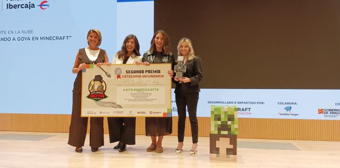 Final del concurso 'Arte en la Nube: Explorando Goya en Minecraft'