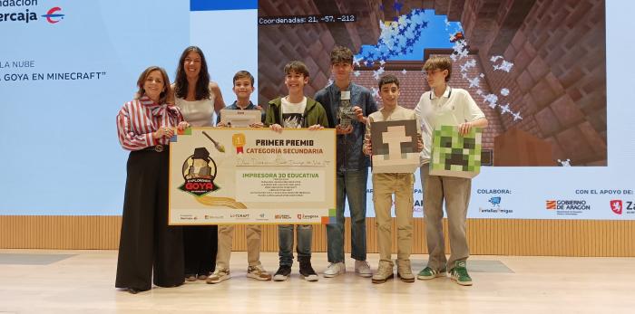 Final del concurso 'Arte en la Nube: Explorando Goya en Minecraft'