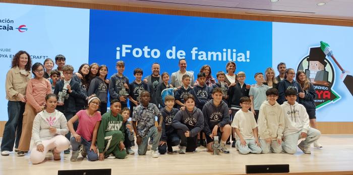 Final del concurso 'Arte en la Nube: Explorando Goya en Minecraft'