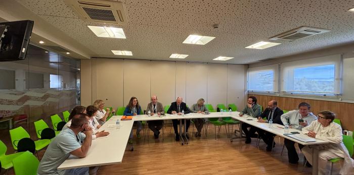 Reunión con la Plataforma en Defensa del Hospital de Barbastro