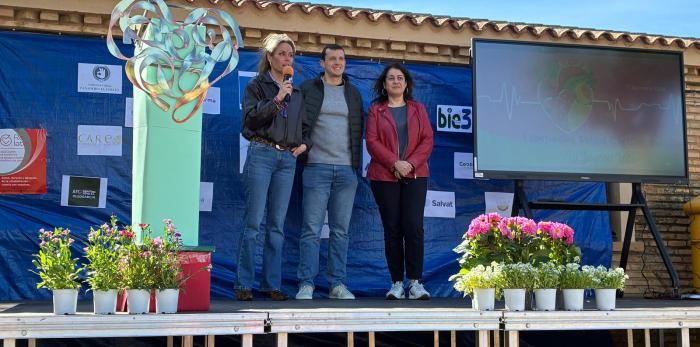 Participantes en las I Jornadas de Salud Cardiovascular Rural celebradas en La Joyosa.