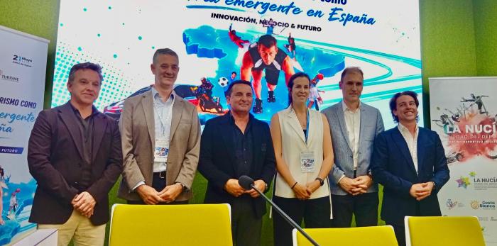 La directora general de Deporte ha participado este jueves en el II Foro nacional ‘El deporte y el turismo como industria emergente en España'.