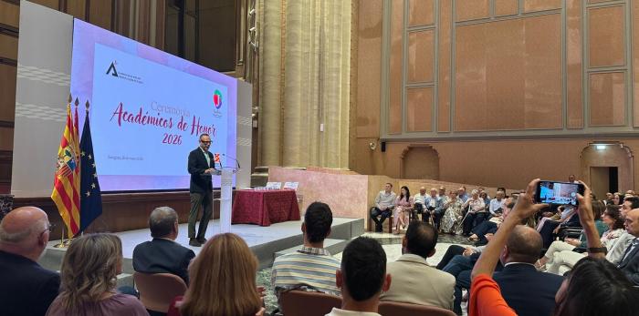 Acto de nombramiento de los Académicos de Honor 2026 de la Academia de las Artes del Folclore y la Jota de Aragón.