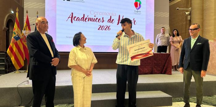Acto de nombramiento de los Académicos de Honor 2026 de la Academia de las Artes del Folclore y la Jota de Aragón.