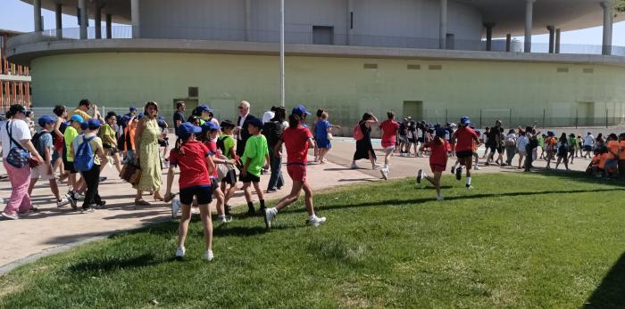 Los estudiantes de varios centros escolares de la provincia de Zaragoza han puesto en marcha su propio puesto de comercio.
