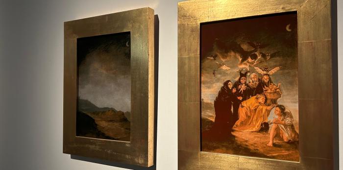 Presentación de la exposición ‘Espacios ocultos. Goya en silencio. José Manuel Ballester’, en el IAACC Pablo Serrano.