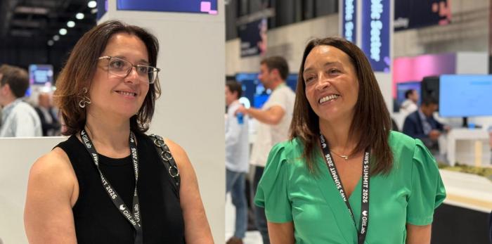 Las consejeras de Educación, Ciencia y Universidades y de Economía, Competitividad y Empleo han visitado varios stands del AWS Summit en Madrid
