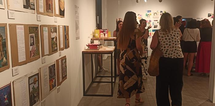 Inauguración de la exposición 'Mi refugio', en el IAACC Pablo Serrano