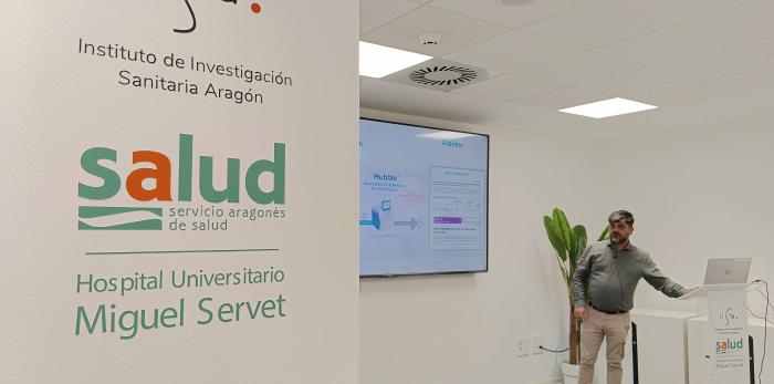 Imágenes de la Jornada de Terapias Avanzadas celebradas en las instalaciones del IIS Aragón en el HUMS