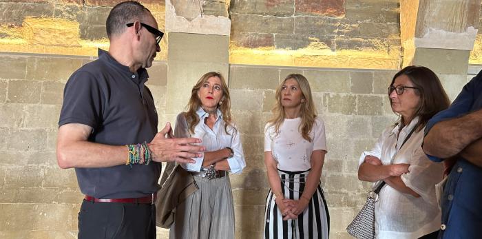 Visita al Monasterio de Sijena.