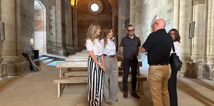 Visita al Monasterio de Sijena.
