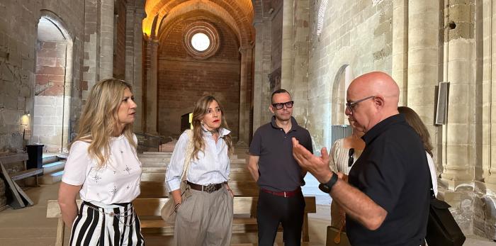 Visita al Monasterio de Sijena.