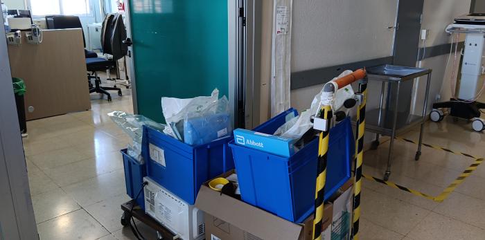 Traslado de Cardiología para la reforma de la planta de hospitalización