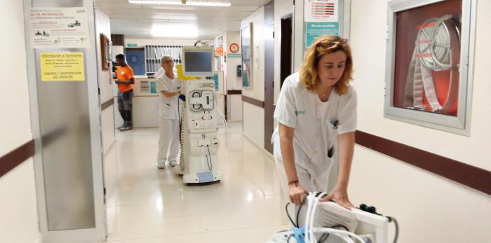 Traslado de Cardiología para la reforma de la planta de hospitalización