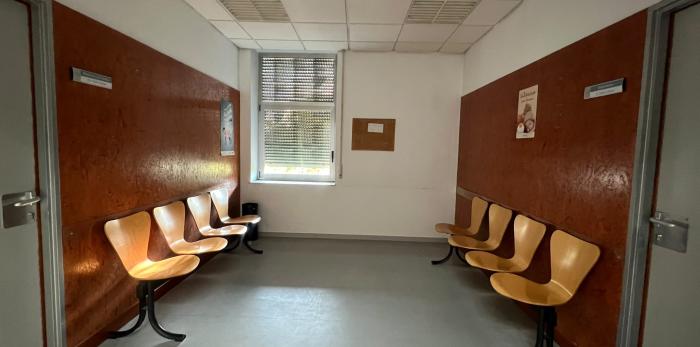 Zonas donde se ha intervenido en el centro de salud de Calatayud