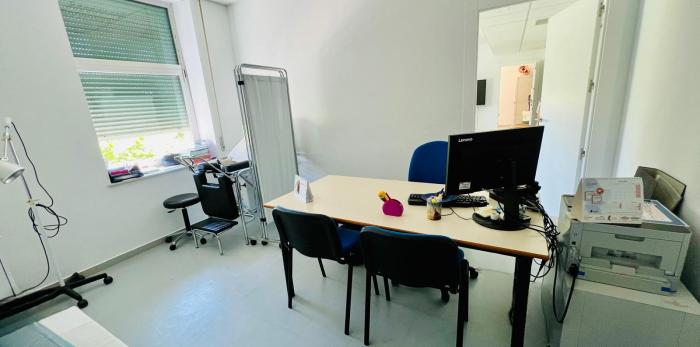 Zonas donde se ha intervenido en el centro de salud de Calatayud