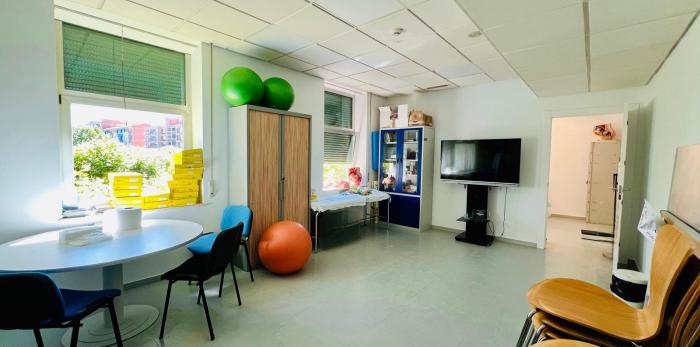 Zonas donde se ha intervenido en el centro de salud de Calatayud