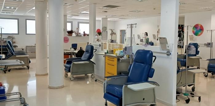 Instalaciones del Hospital de día de Oncología de Barbastro