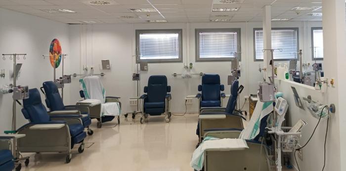 Instalaciones del Hospital de día de Oncología de Barbastro