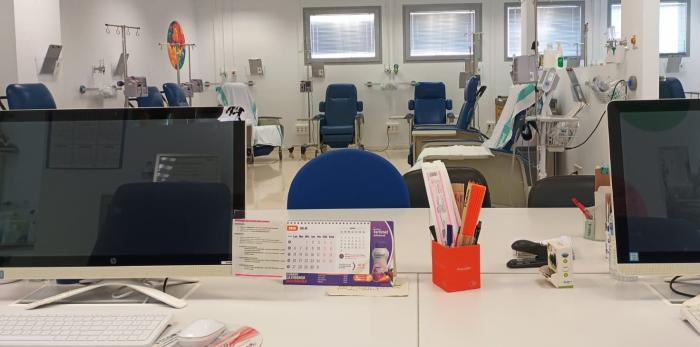 Instalaciones del Hospital de día de Oncología de Barbastro