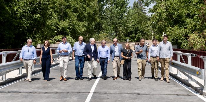La apertura del nuevo puente mejora la movilidad en Calamocha y la Comarca del Jiloca.