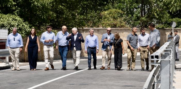 La apertura del nuevo puente mejora la movilidad en Calamocha y la Comarca del Jiloca.