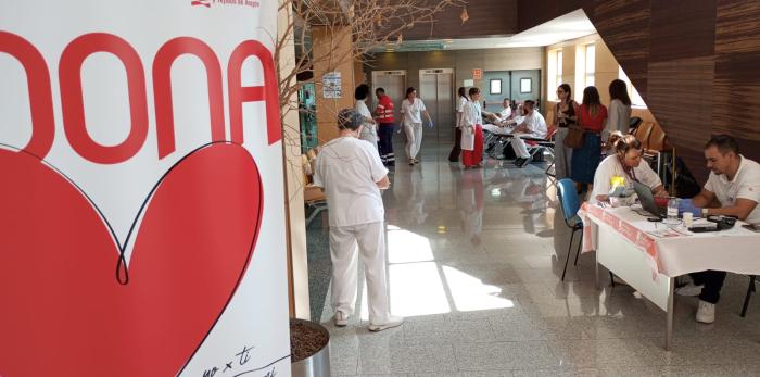 Banco del sangre en el Servet
