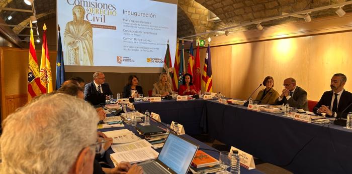 Inauguración de los II Encuentros de las Comisiones Asesoras de Derecho Civil