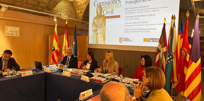 Inauguración de los II Encuentros de las Comisiones Asesoras de Derecho Civil