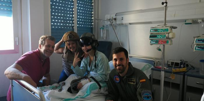 Los niños han disfrutado durante las visitas sorpresa que han tenido durante la Fiesta del Infantil
